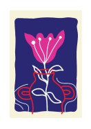 Flower In Vase | Luo oma juliste
