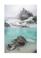 Lake And Snowy Mountain | Luo oma juliste