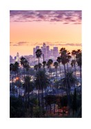 Los Angeles Skyline At Sunset | Luo oma juliste