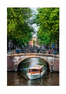 Canal In Amsterdam | Luo oma juliste