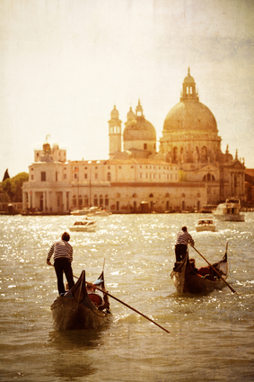 Sunset In Venice