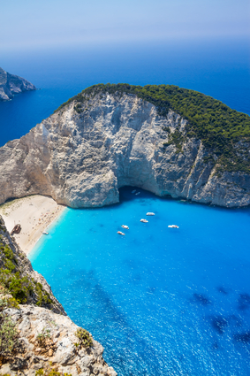 Navagio Beach In Greece