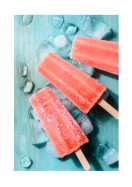 Sweet Pink Popsicles | Luo oma juliste
