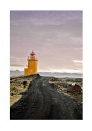 Lighthouse At Sunrise In Iceland | Luo oma juliste