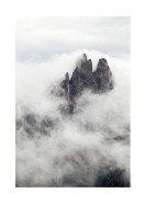 Mountain Peak Surrounded By Clouds | Luo oma juliste